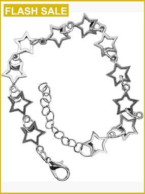 Y2K Beaded Pearl Heart Layered Bracelet Handmade Sweet Punk Friendship Jewelry